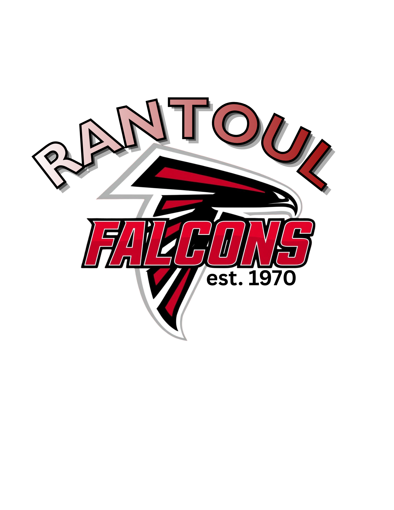 The Rantoul Falcons Logo